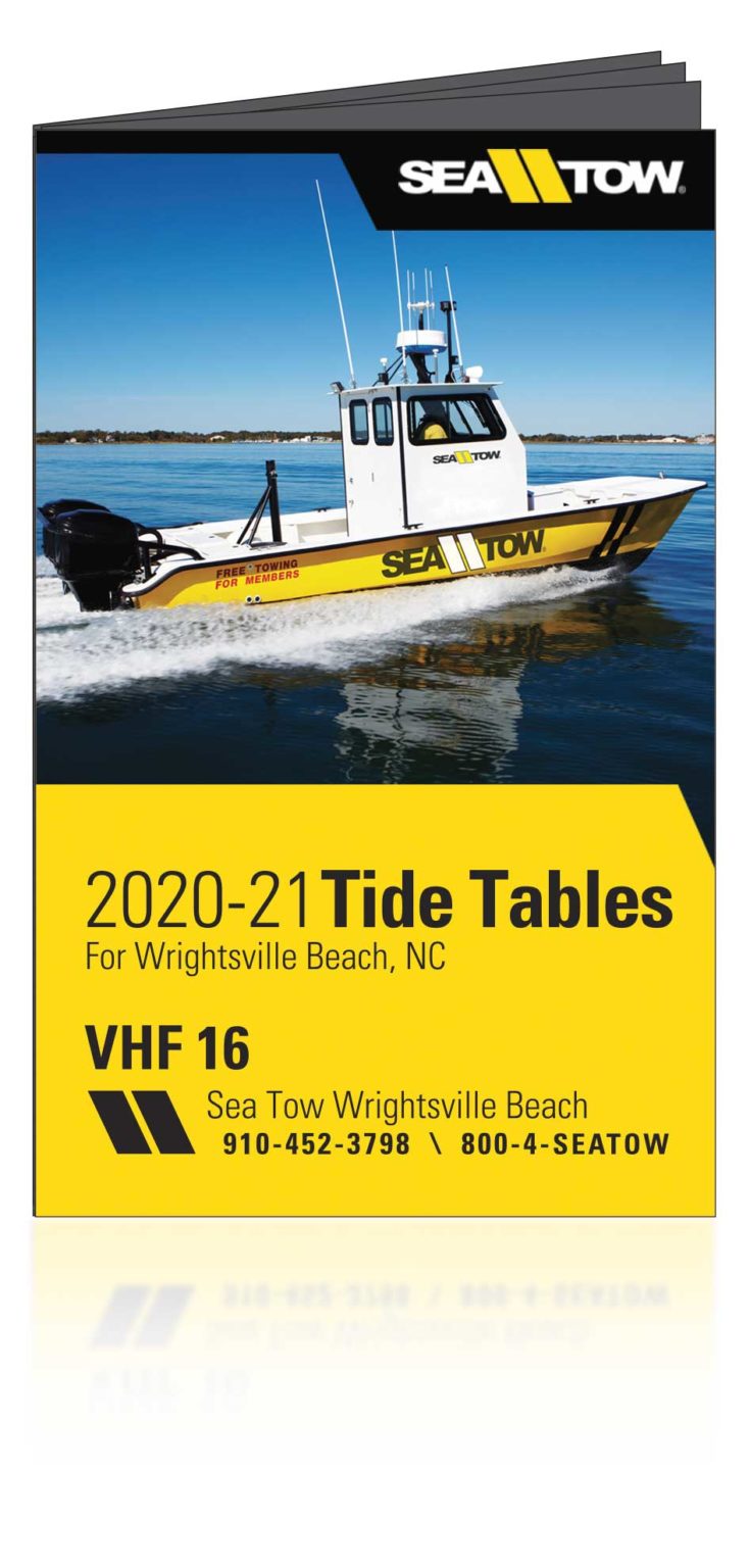 Sea Tow Wrightsville Beach Pocket Tide Charts